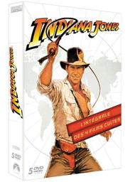Indiana Jones : l'intégrale des 4 [quatre] films cultes : Indiana Jones et les aventuriers de l'arche perdue ; Indiana Jones et le temple maudit ; Indiana Jones et la dernière croisade ; Indiana Jones et le royaume du crâne de cristal / quatre films de Steven Spielberg | Spielberg, Steven. Metteur en scène ou réalisateur