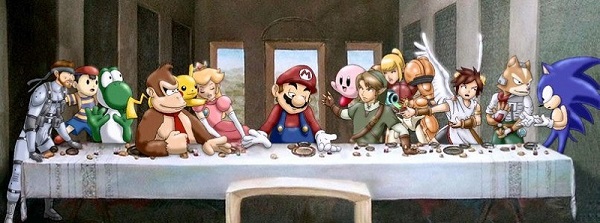 Remake Jeu vidéo de la Cène par R.Smith